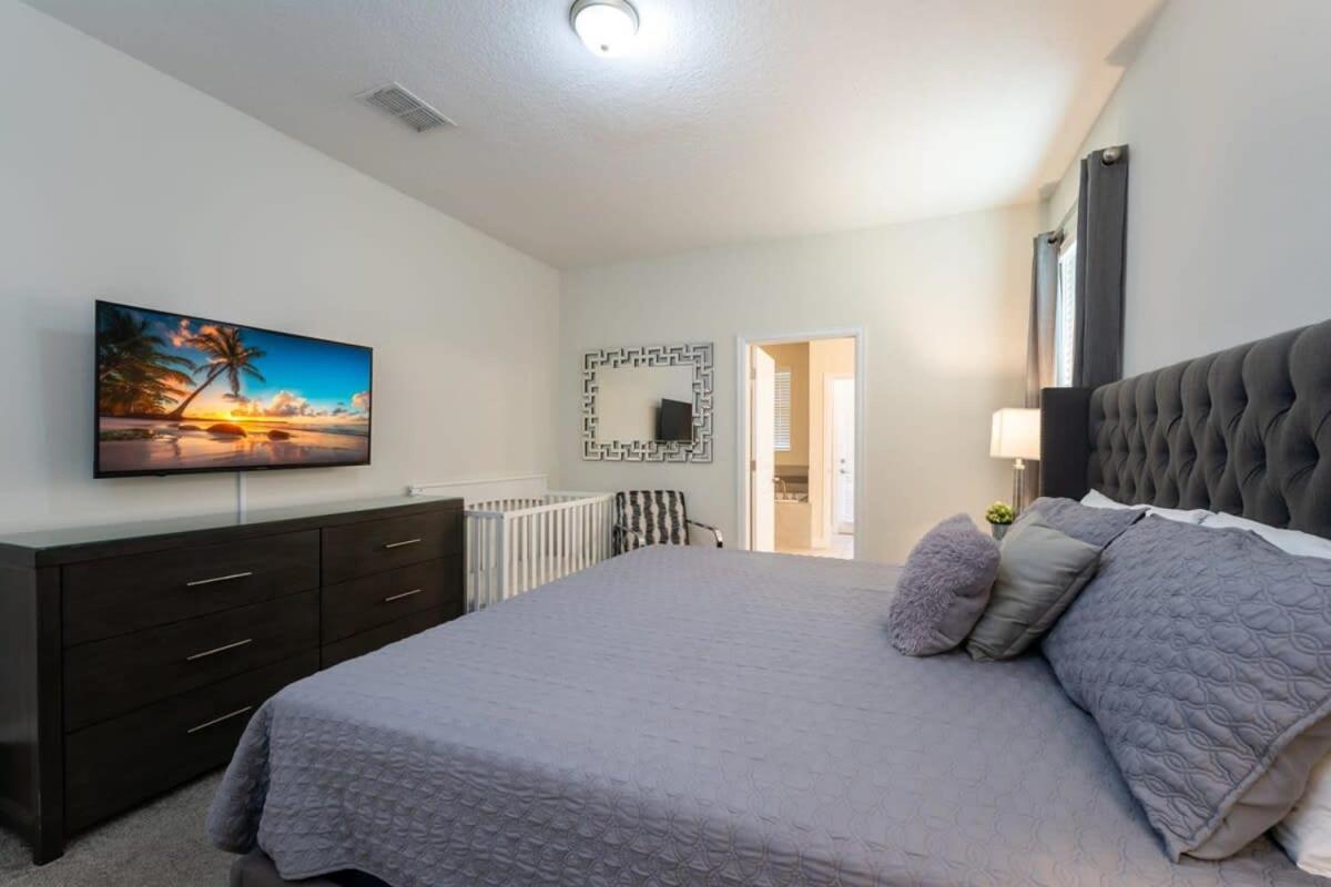 Charming 9Br Villa W Theme & Game Rooms By Disney Kissimmee Dış mekan fotoğraf