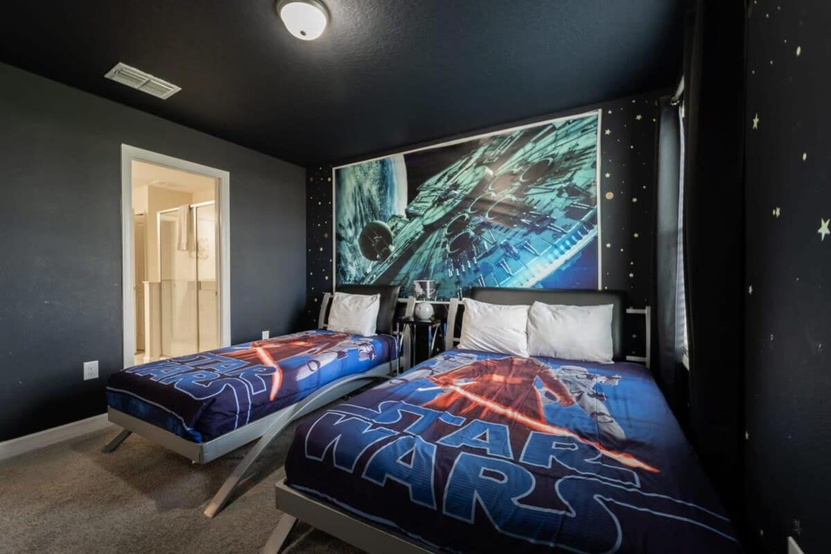 Charming 9Br Villa W Theme & Game Rooms By Disney Kissimmee Dış mekan fotoğraf