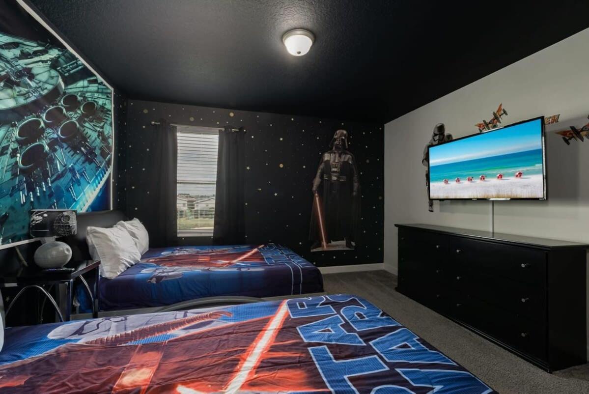 Charming 9Br Villa W Theme & Game Rooms By Disney Kissimmee Dış mekan fotoğraf
