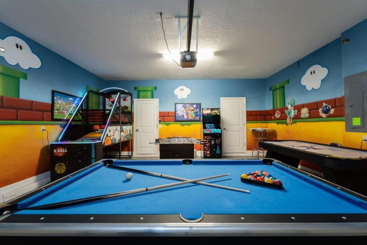Charming 9Br Villa W Theme & Game Rooms By Disney Kissimmee Dış mekan fotoğraf