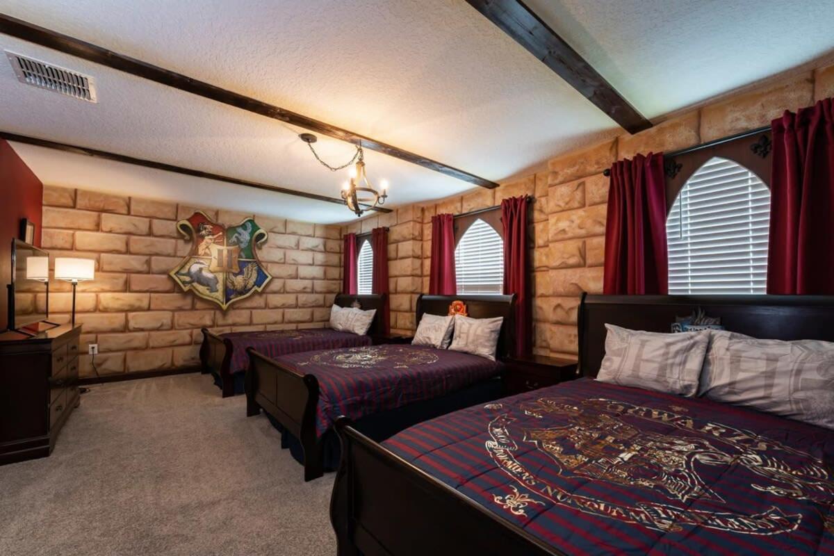 Charming 9Br Villa W Theme & Game Rooms By Disney Kissimmee Dış mekan fotoğraf