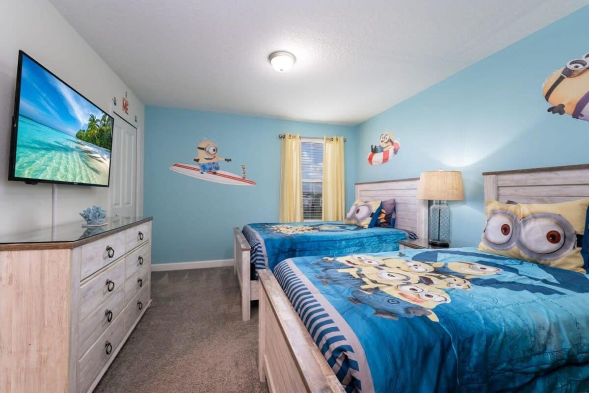 Charming 9Br Villa W Theme & Game Rooms By Disney Kissimmee Dış mekan fotoğraf