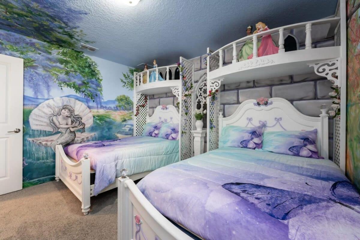 Charming 9Br Villa W Theme & Game Rooms By Disney Kissimmee Dış mekan fotoğraf
